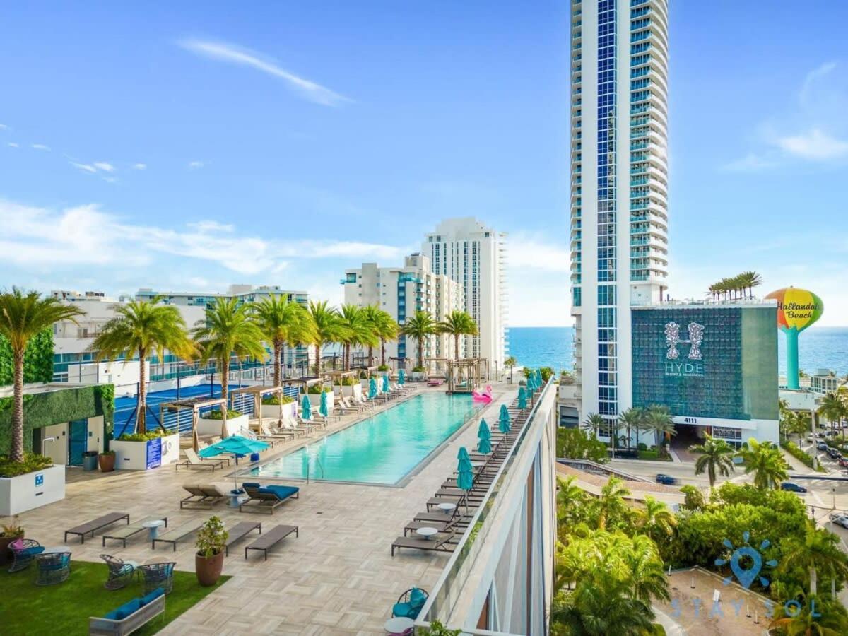 Wrap Around Balcony - Insane Views - Amazing Pools Apartment Hollywood Ngoại thất bức ảnh